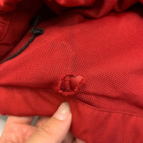 Weatherproof WP Golf Jacket Mens L Large Red Half Zip Pullover Water Resistant - Picture 12 of 15